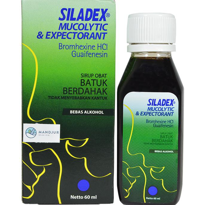 Siladex Mucolytic & Expectorant (Siladex Batuk Berdahak) - Obat Batuk <