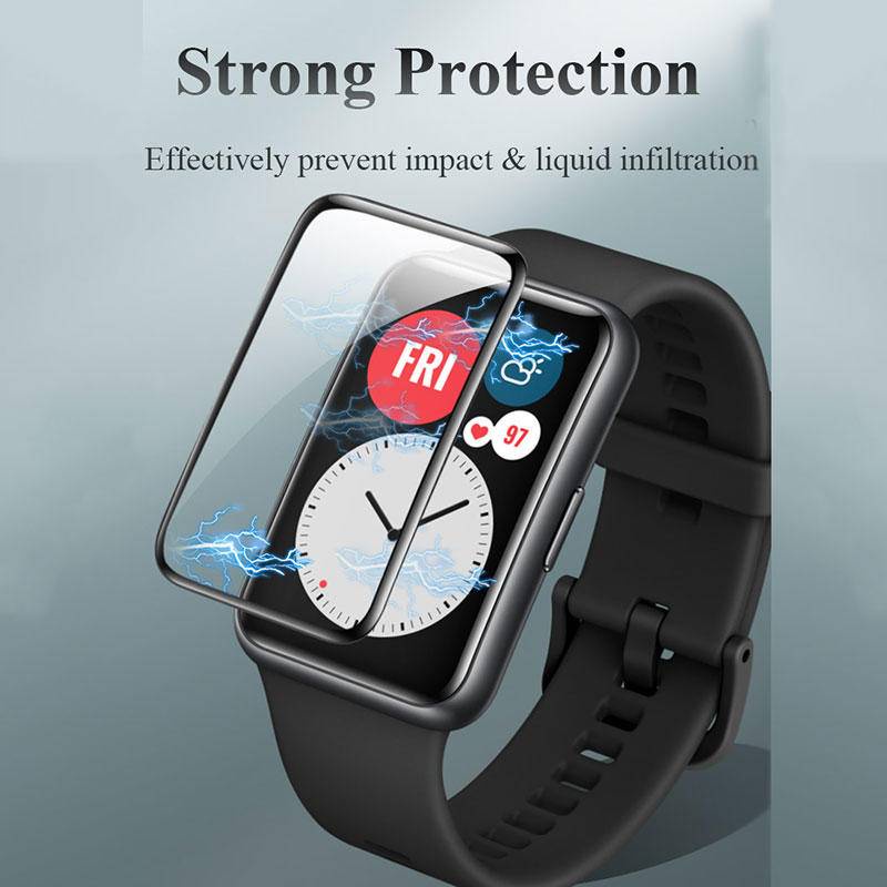 Pelindung Layar Tempered Glass HD Untuk Huawei Honor band 6 5 4 3 Pro 6 5 4