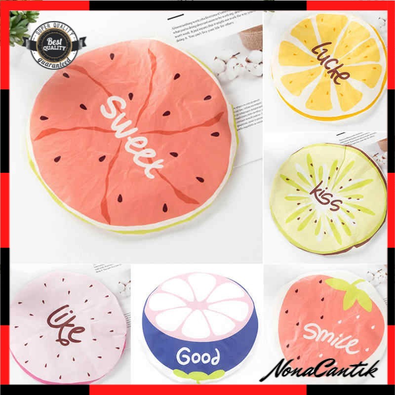 Shower Cap Topi Mandi Topi Keramas Karakter Buah Fruits Penutup Kepala Strawberry Kiwi Watermelon