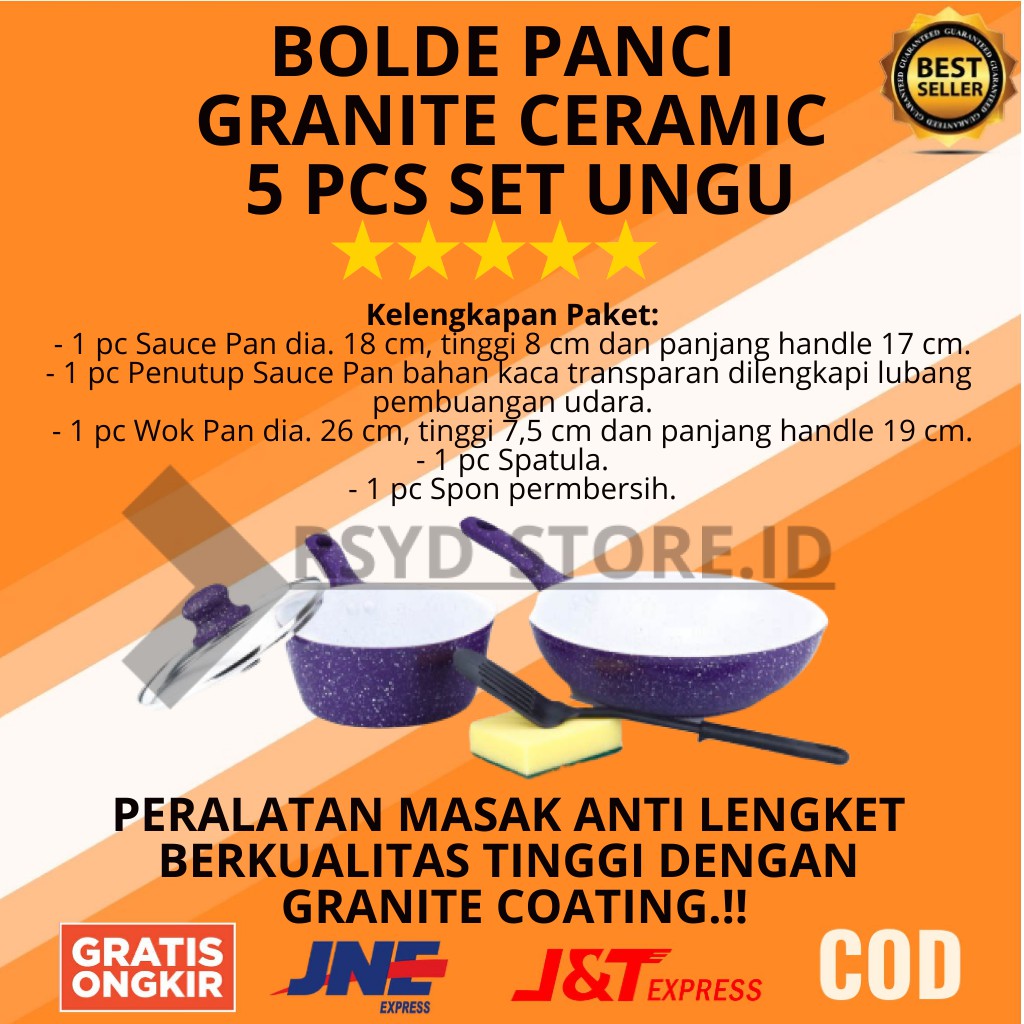 Promo Panci Teflon Anti Lengket