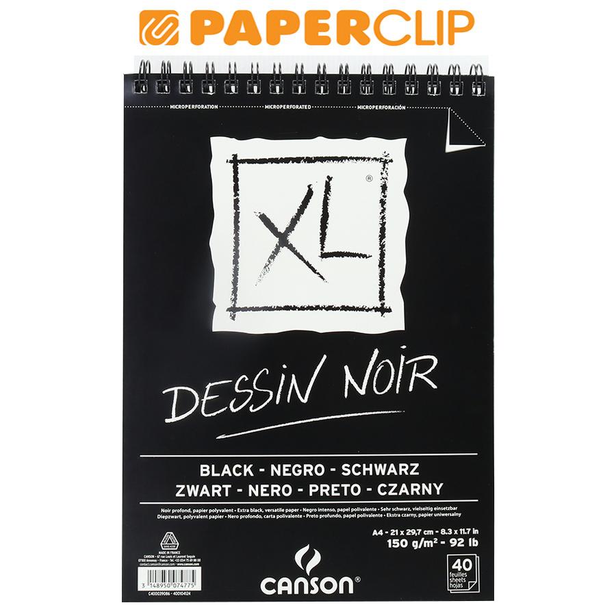 

SKETCHBOOK CANSON XL 150G A4 BLACK 400039086CN