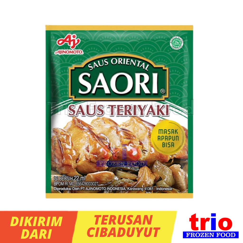 

Saori Saus Teriyaki Sachet 22ml