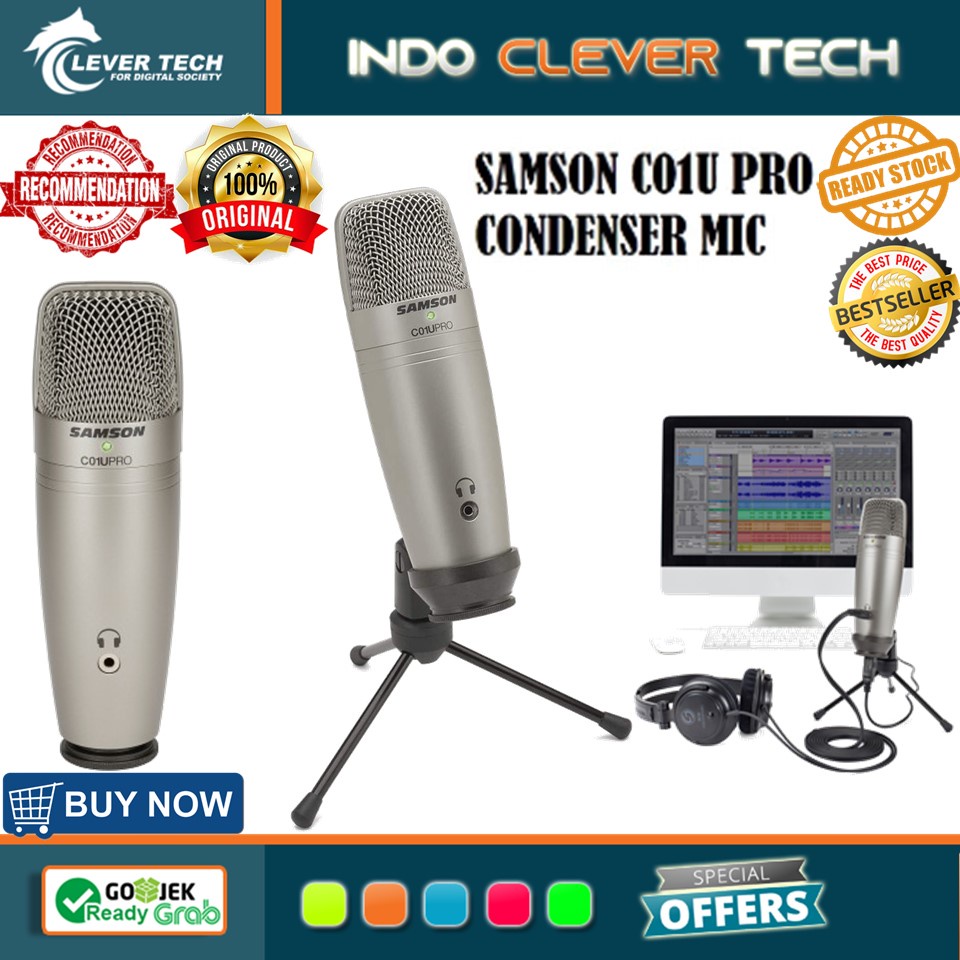 Samson C01U PRO USB Studio Condenser Microphone