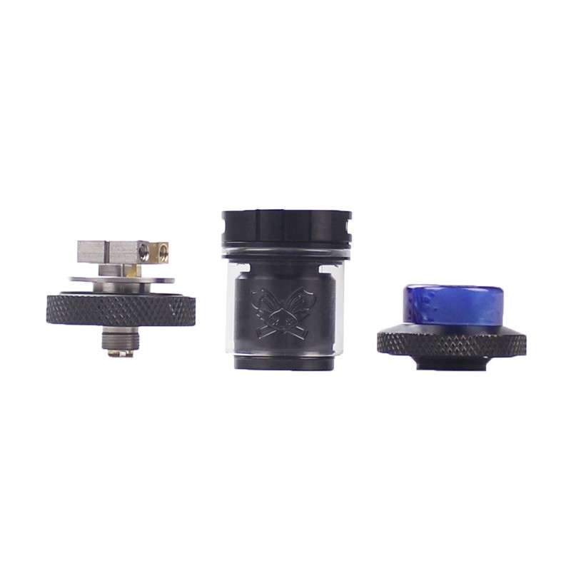 Hellvape X Heathen Dead Rabbit 24 RTA Atomizer - BLACK real [Clone]