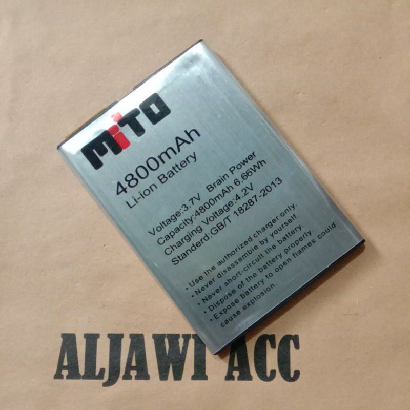 Batre Baterai Battery Mito A69 Fantasy BA000125 BA-000125 Original Battery Hp