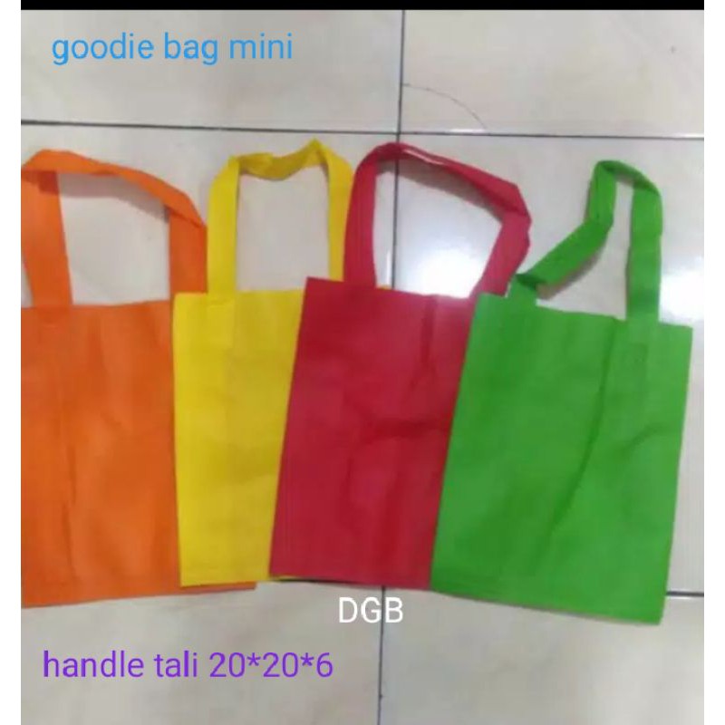 

goode bag tali mini - UK 20*26*6 - tas kain - goodie bag
