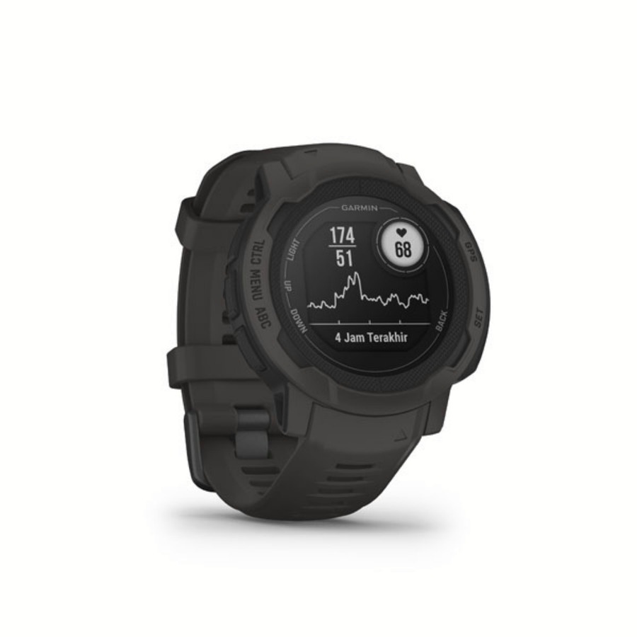 GARMIN SMARTWATCH INSTINCT 2 - GRAPHITE ORIGINAL GARANSI RESMI TAM