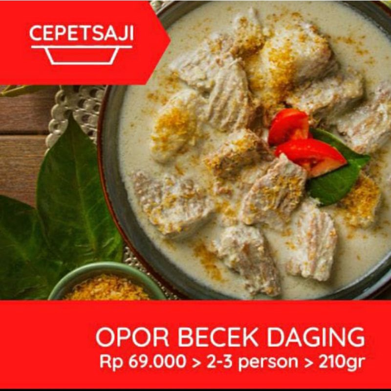 

Opor Becek Daging/CEPETSAJI