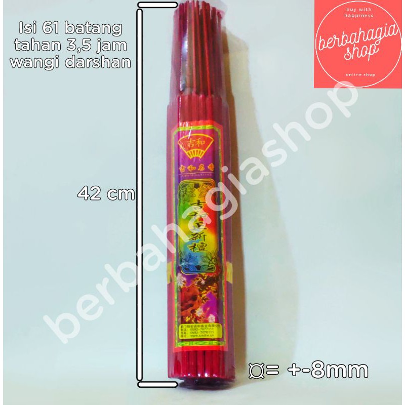 Hio Dupa Belimbing Warna Merah Wangi Darshan