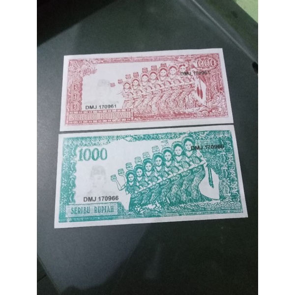 Uang kuno 1000 tahun 1964 soekarno