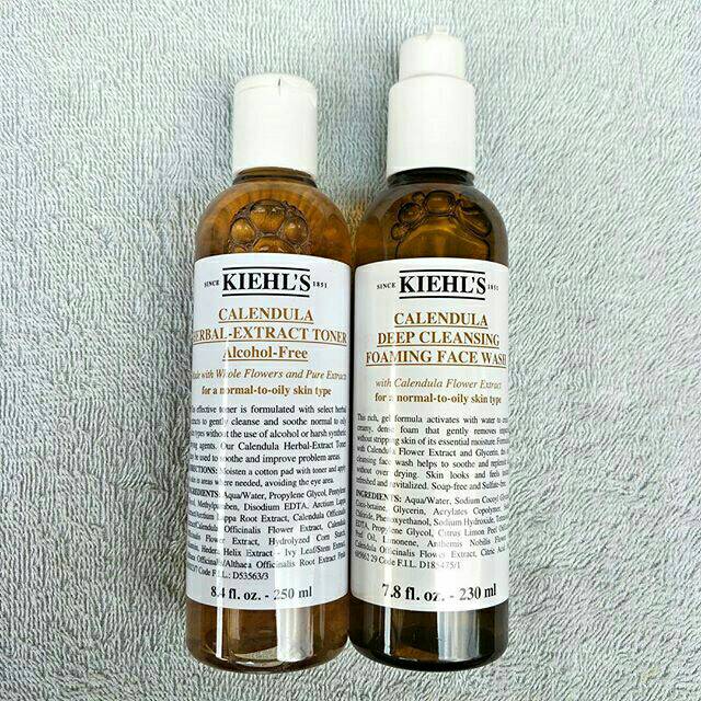KIEHLS CALENDULA FACE WASH & TONER