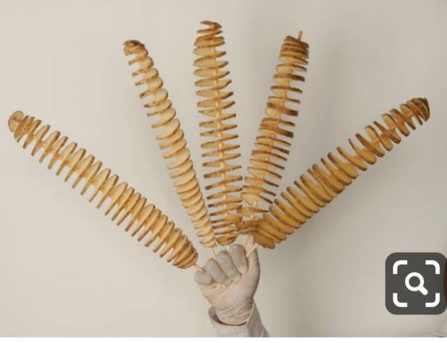 paket alat kentang spiral lengkap