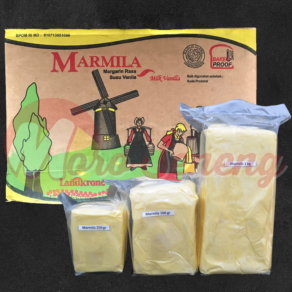 Marmila Margarin Susu Vanila / Mentega Milk Vanilla Repack