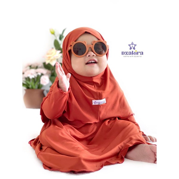 GAMIS BAYI KIA by DZAKIRA 0-2Thn TARACOTTA