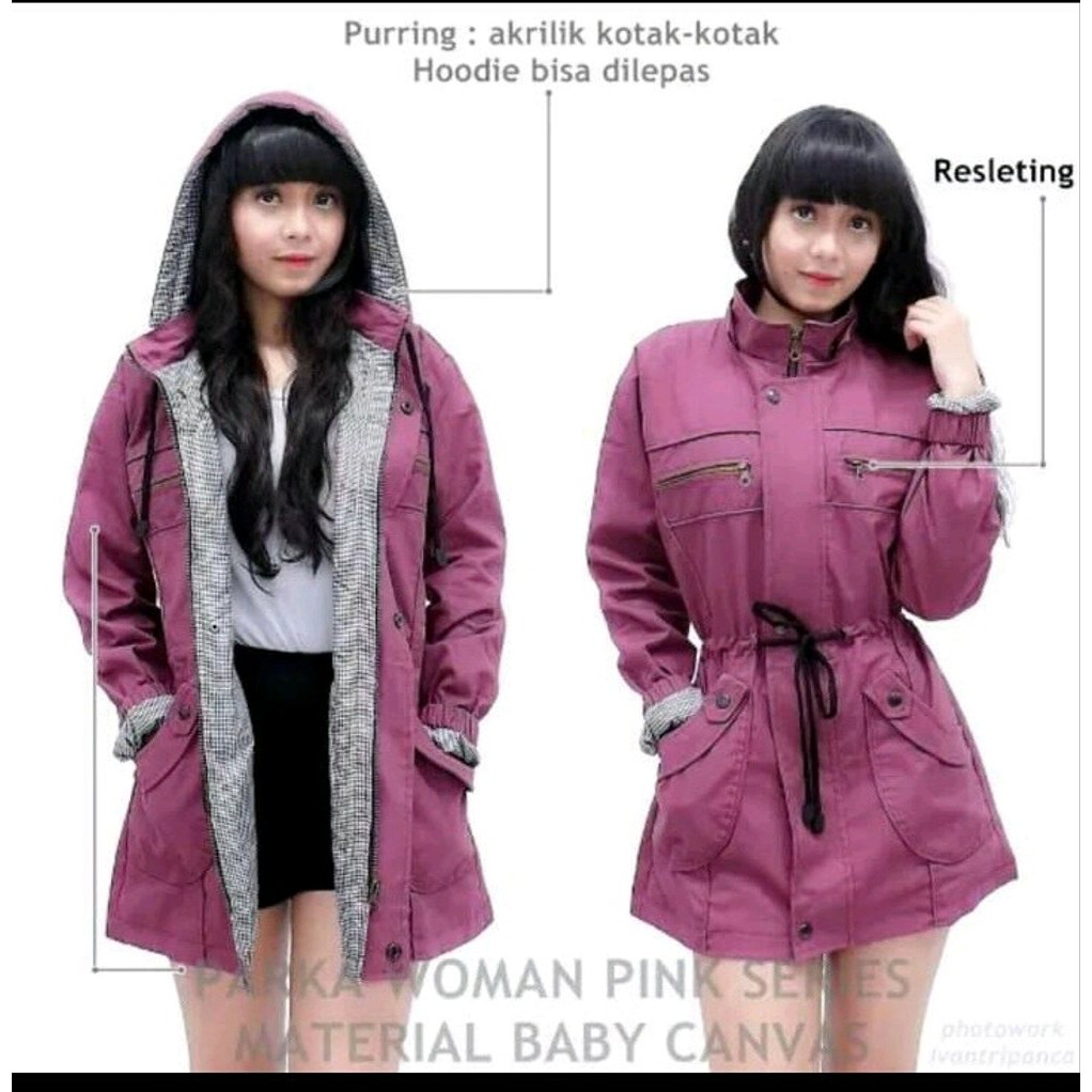 Termurah Jaket Parka Jumbo Wanita Parka Jumbo Wanita Jaket Parka Jumbo Cewe Berkualitas