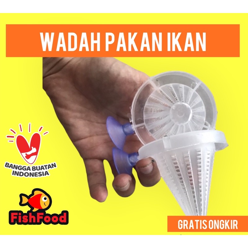 

Wadah pakan ikan hias