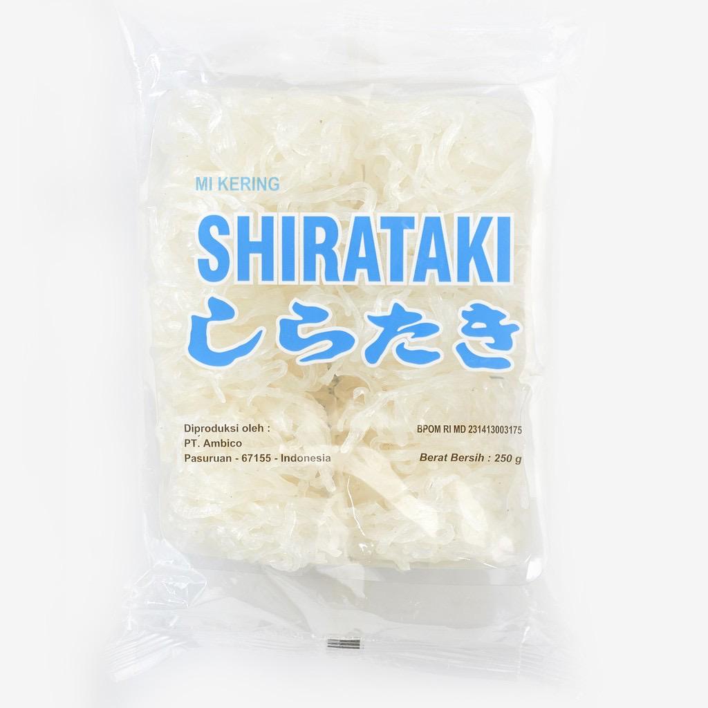 

Dry Shirataki / Mie Kering Shirataki 250 Gram isi 10 Keping