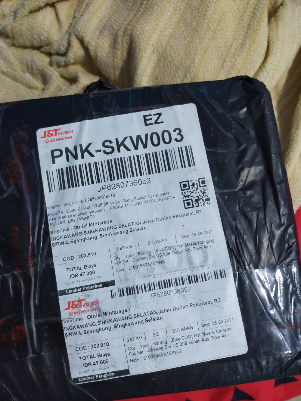 [bisa Cod] Alat Masak Camping Full Set - Cooking Set Ds 308 Sudah Ada Teko Air - Nesting Traveling
