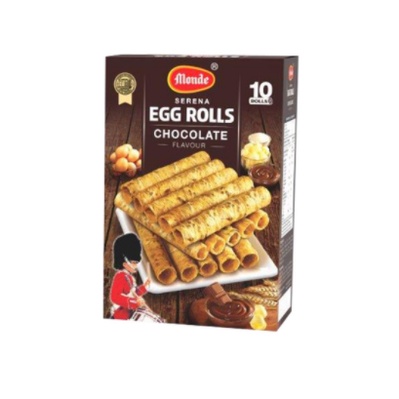 

Monde Cookies Serena Egg Roll Chocolate 60G