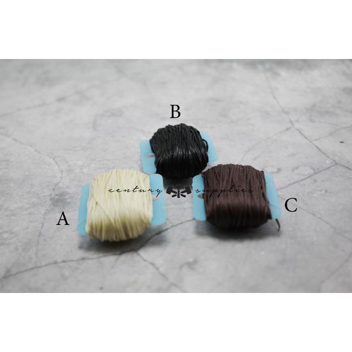 Waxed Leather Thread / Leather Tools / Benang Jahit Kulit
