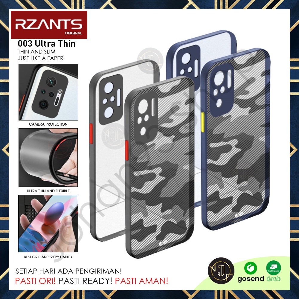 RZANTS Case Xiaomi Redmi Note 10 / 10s / 10 Pro 4G 003 Ultra Thin Slim