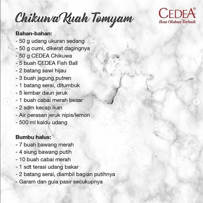 Chikua Mini 250 Gram - Cedea