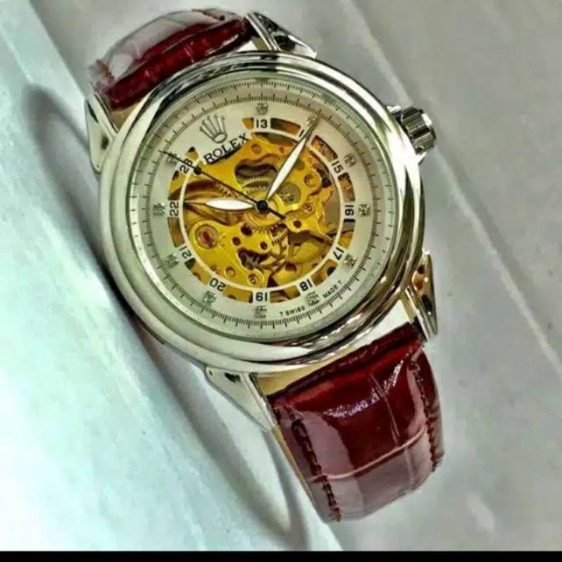 jam tangan automatic original // jam tangan pria tanpa baterai ( Free Boxx )