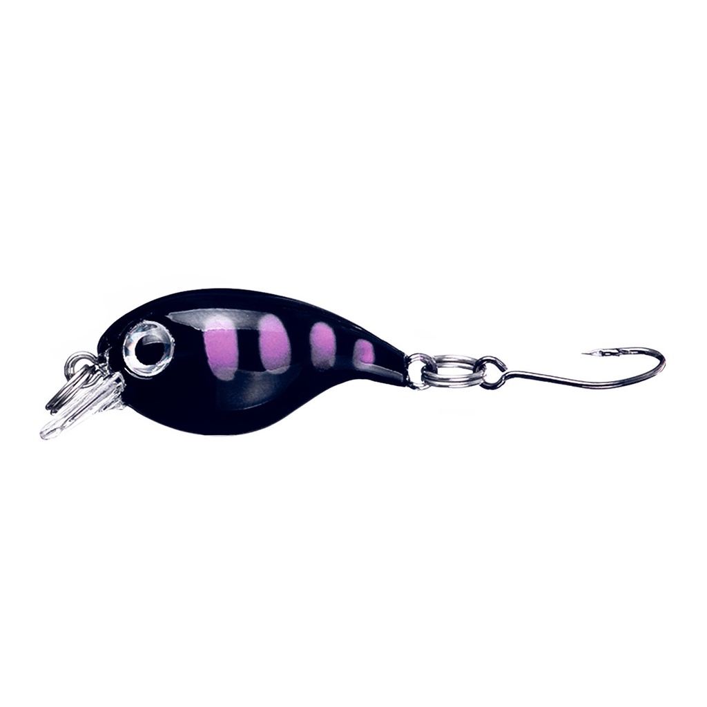 Hengjia 1pc Umpan Pancing Tiruan Bentuk Ikan Bahan Plastik Keras 3.6cm 2.1g