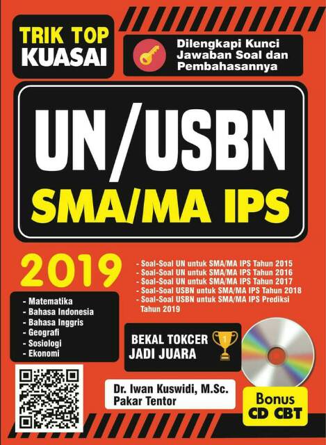 Bukutrik Top Kuasai Un Usbn Sma Ma Ips 2019 Plus Cd Shopee Indonesia