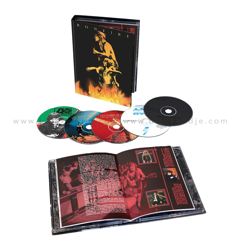 BOXSET  CD ACDC - BONFIRE