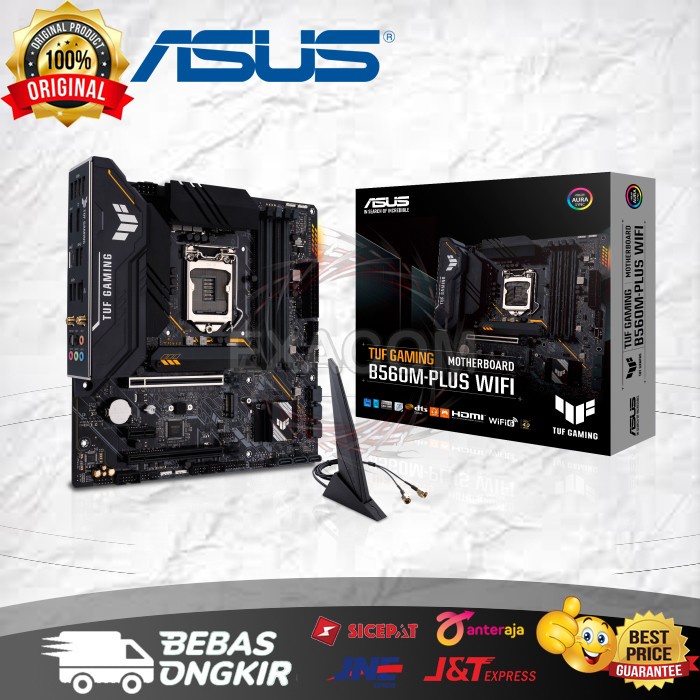 Motherboard Asus TUF Gaming B560M Plus Wifi (B560, DDR4, LGA 1200)