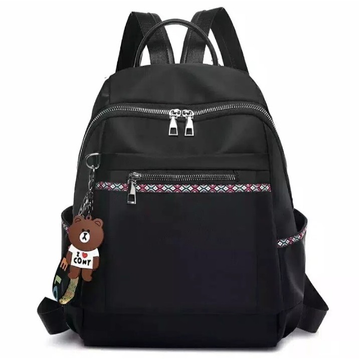 PTM Tas Ransel Wanita, Ransel Pria Kantor Kerja Sekolah Kuliah Outdoor Trendy Korea Backpack