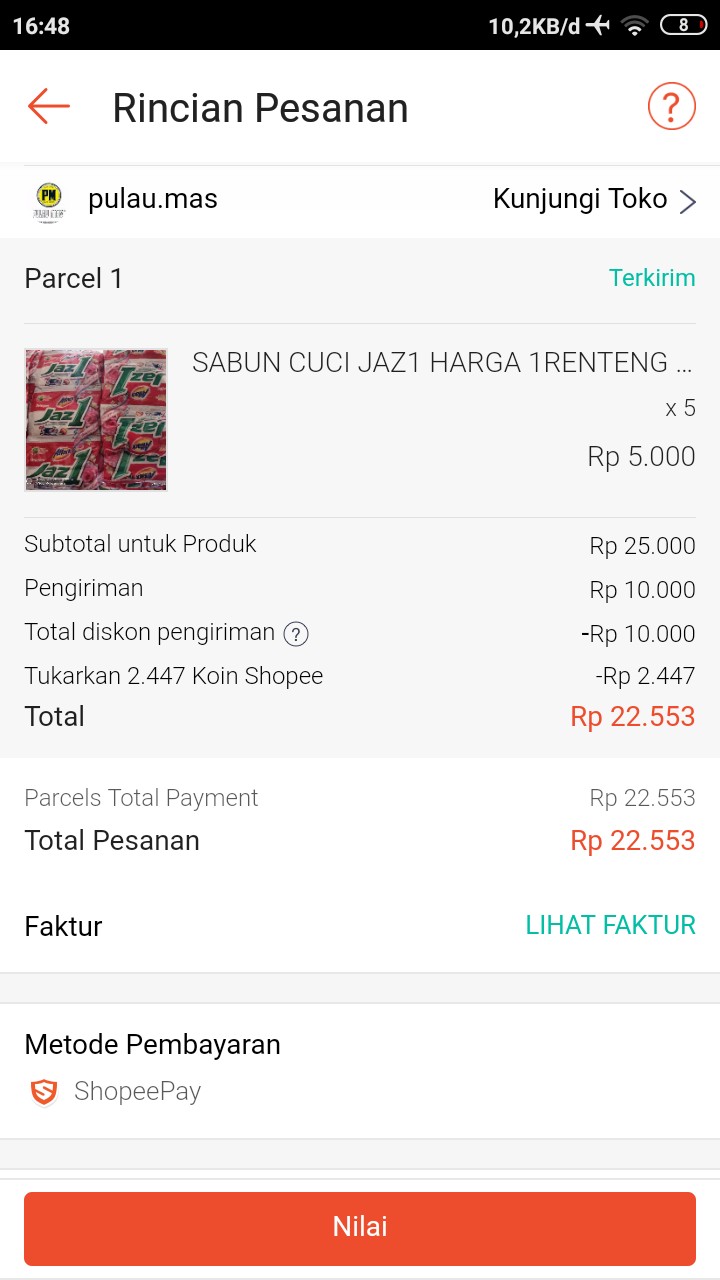 Sabun Cuci Jaz1 Harga 1renteng Isi 6pcs