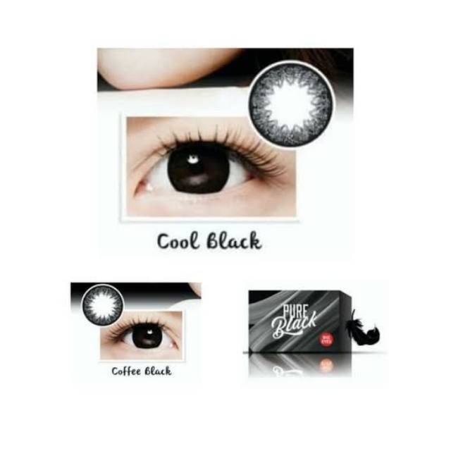 Softlens Pure Black Living Color