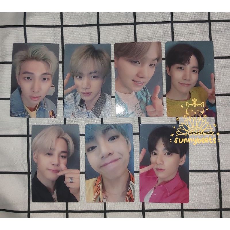 [sunnybeets] Photocard PC Album Jepang Japan BTS Lights RM Namjoon Seokjin Jin Suga Yoongi Jimin Tae