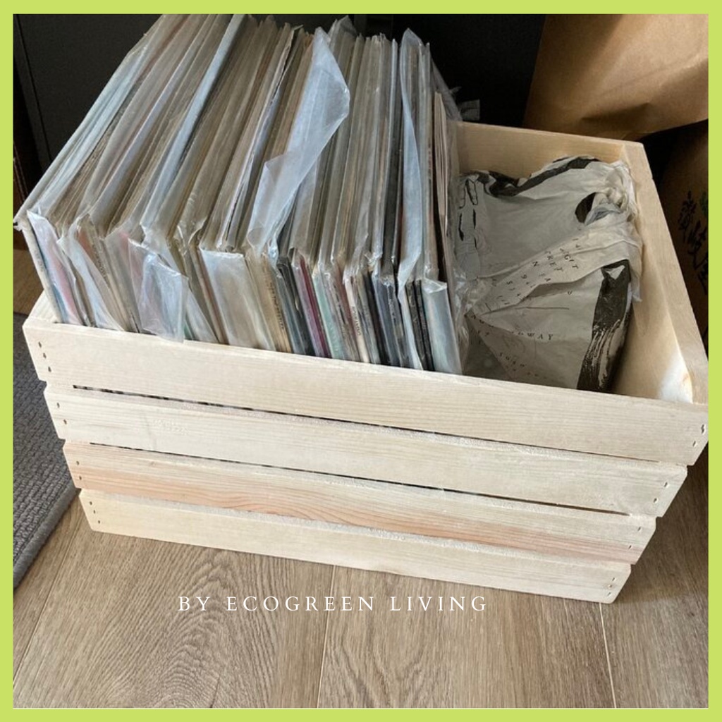 Solid Wood Crates / Wood Box Multifunction / Kotak Kayu / Laci Kayu Jati belanda / Keranjang W010