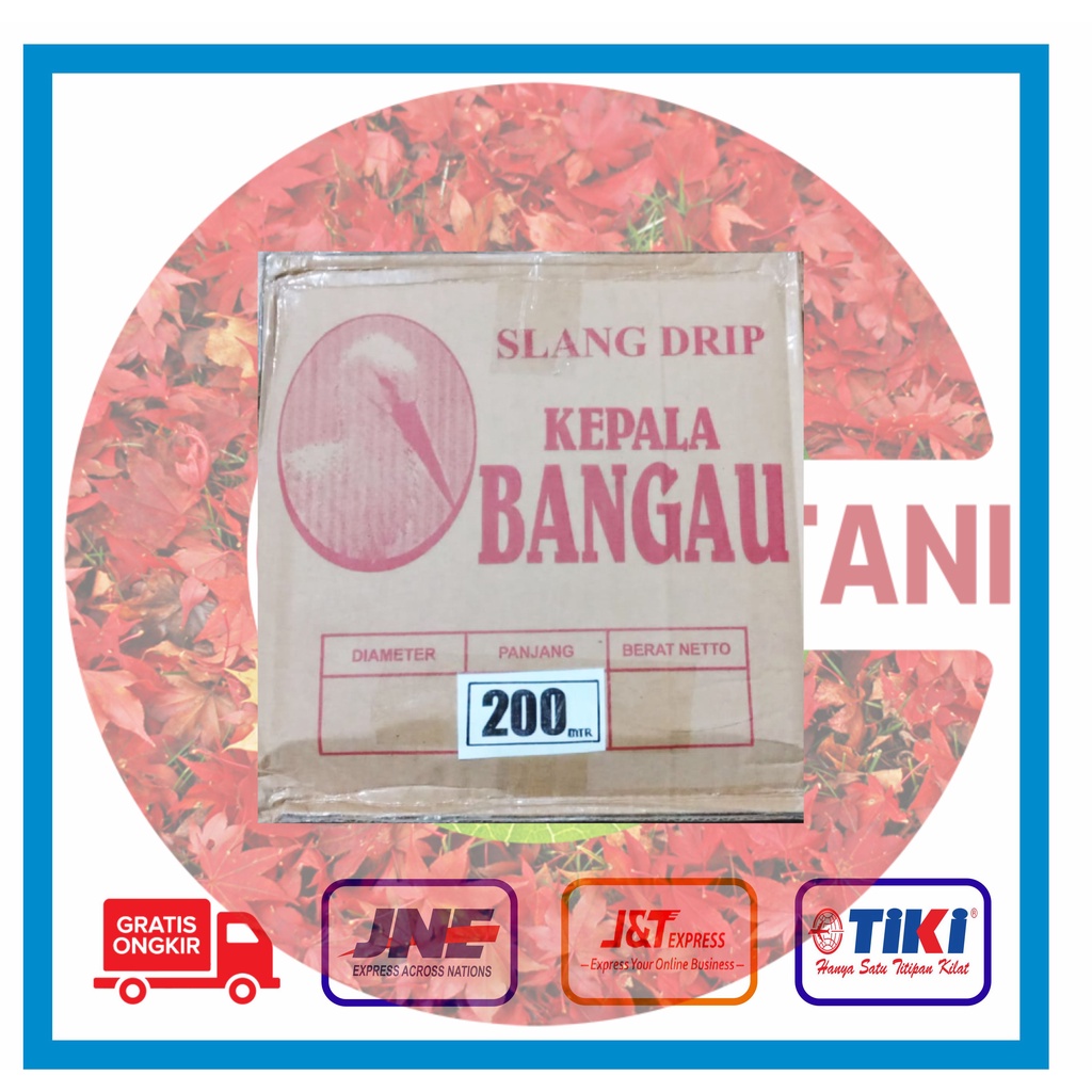 Selang Drip Cap Kepala Bangau 3/4 inch