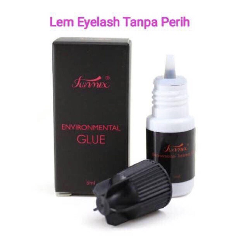 LEM FUNMIX TIDAK PERIH / EXTENSION GLUE AMAN /LEM EXTENSION BULUMATA / EYELASH EXTENSION  / CEPAT KERING ORIGINAL / ENVIROMENTAL GLUE / PRACTICE GLUE