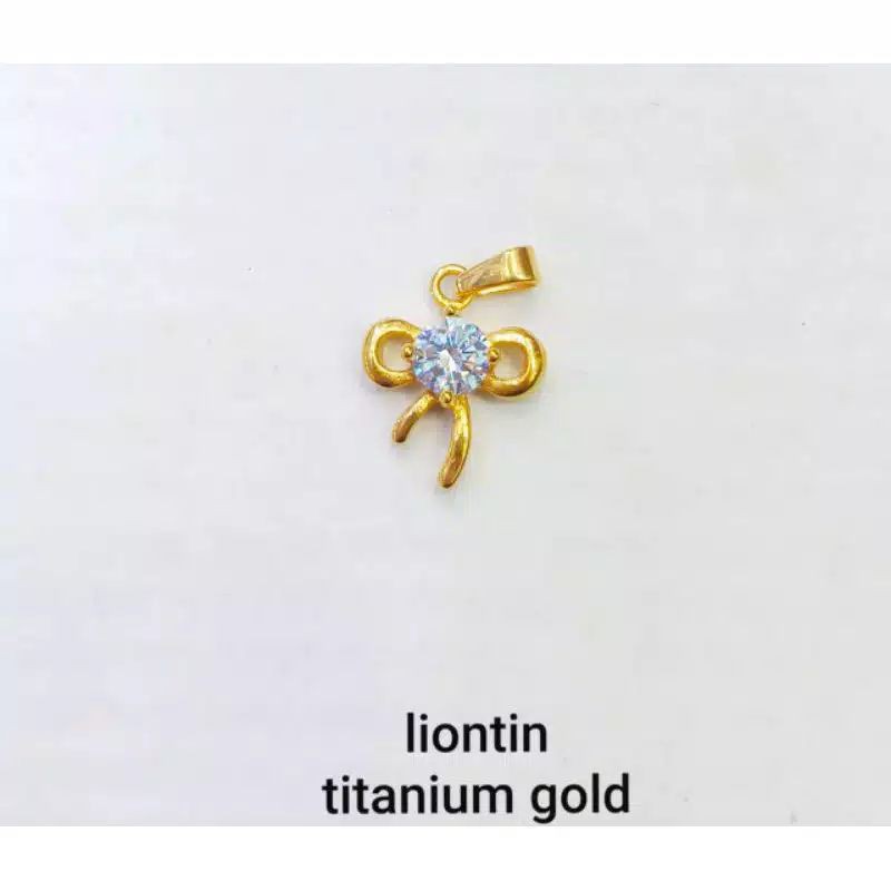 LIONTIN TITANIUM CEWEK MODEL PITA CANTIK DAN BAGUS