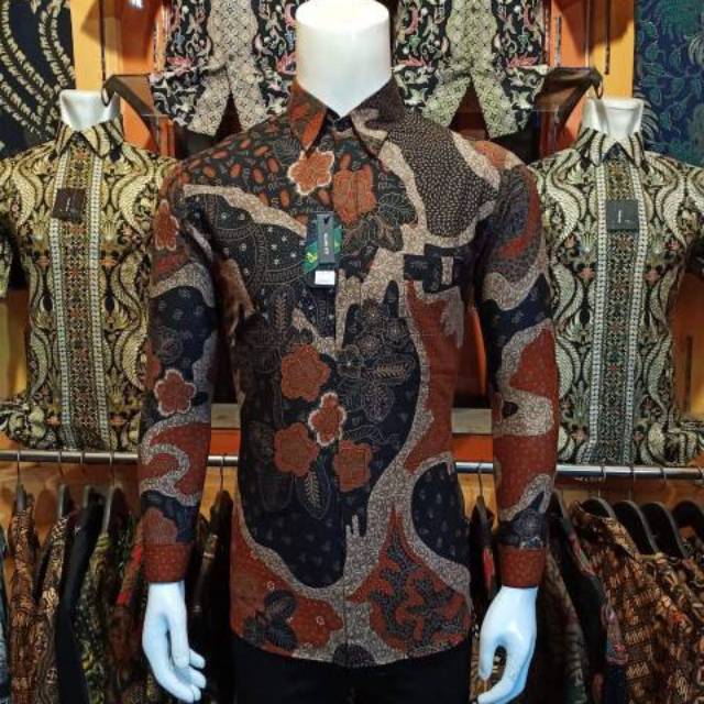 Kemeja batik pria Garuda Combination