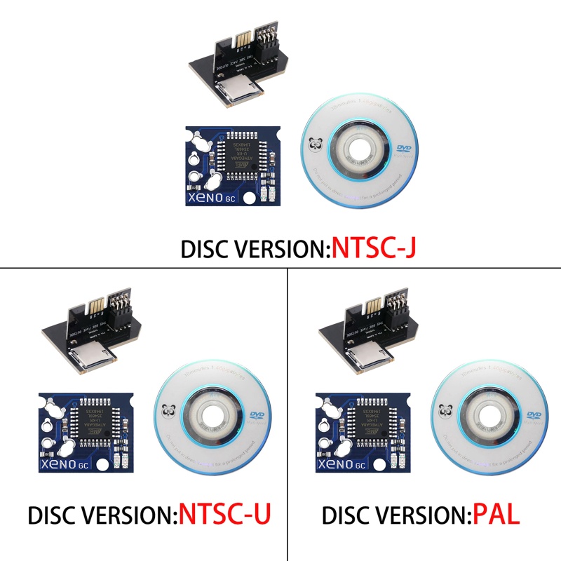 Cre Adapter Micro Sd Card DVD Xeno GC Chip Fit Untuk NGC NTSC SD2SP2