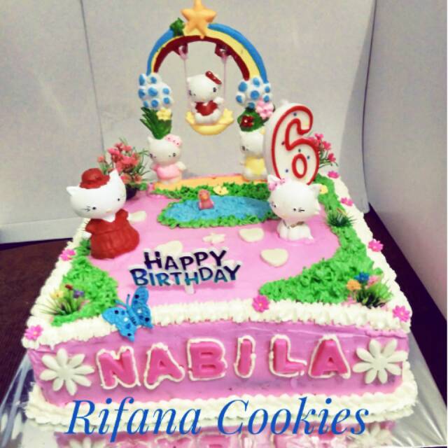 Kue Ulang Tahun Hello Kitty