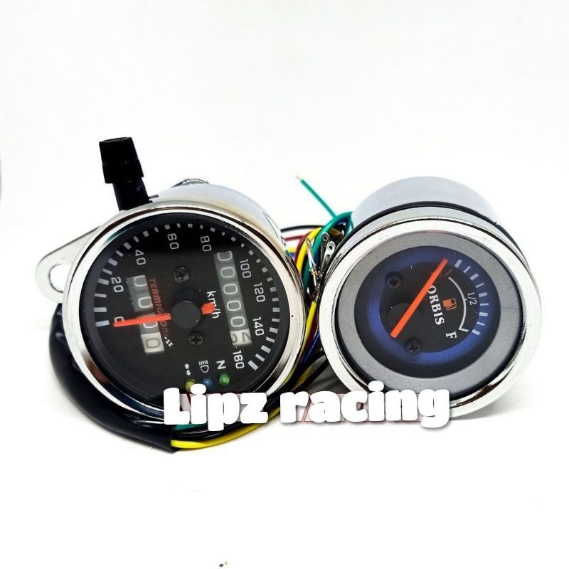 SPEEDOMETER KILOMETER + amper amper bensin Variasi