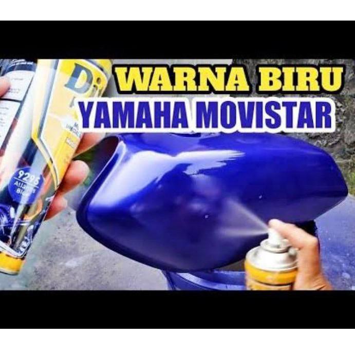 Camera | Cat Semprot Biru Yamaha Atlantis Blue 9295 Pilok Diton Premium Cat