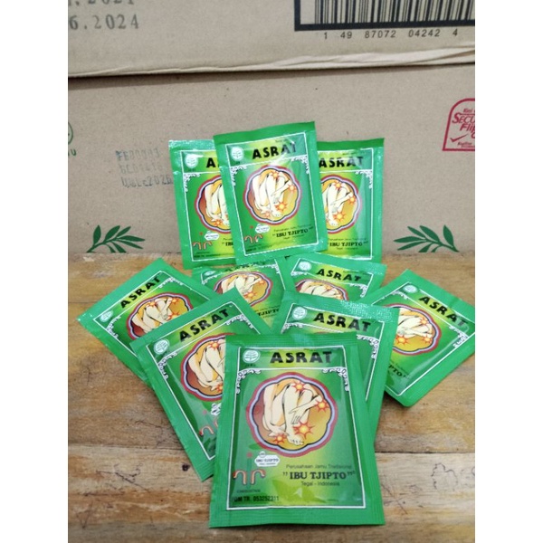 Jamu Asrat | Asam Urat | Ibu Tjipto Sachet ED 01/2025