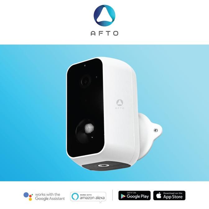 AFTO Outdoor Camera Built in Rechargeable Battery CCTV IP Cam Wireless