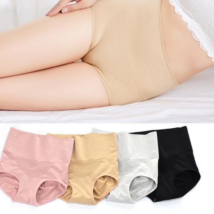 Celana Dalam nyaman dipakai Wanita Briefs Elastis Seamless Mid Waist