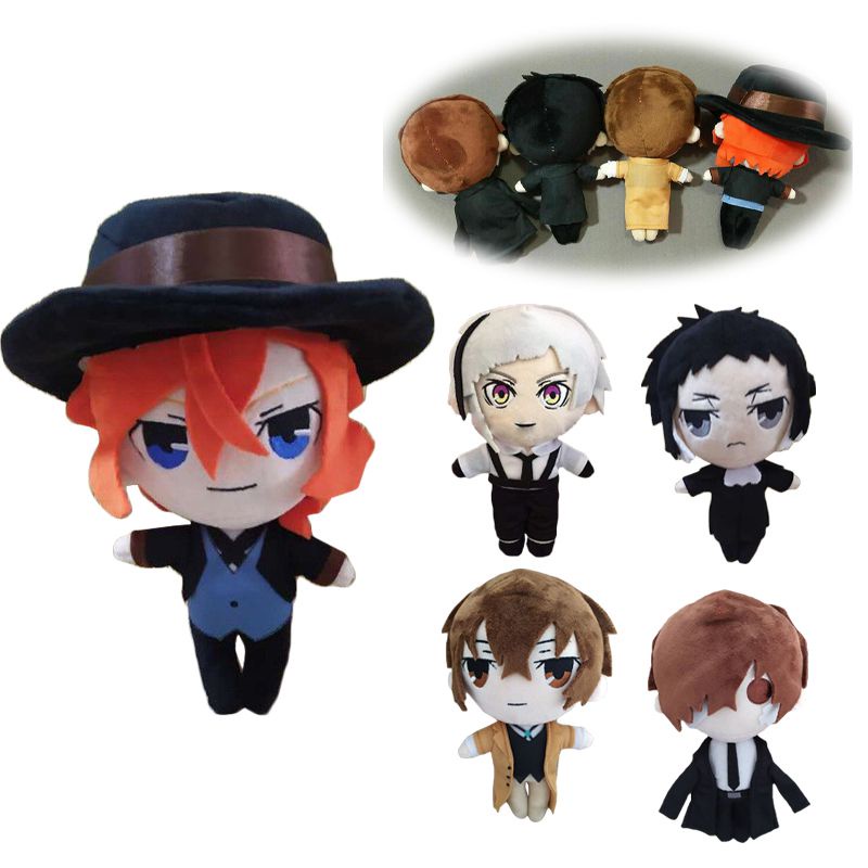 Bungo Stray Dogs Ryunosuke Akutagawa Boneka Boneka Desain Lucu Dan Berbulu