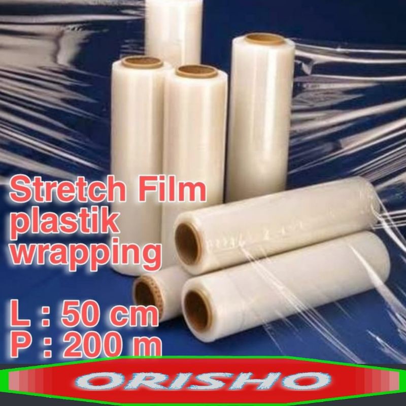 

stretch flim uk 50cm x 200m | plastik wrapping