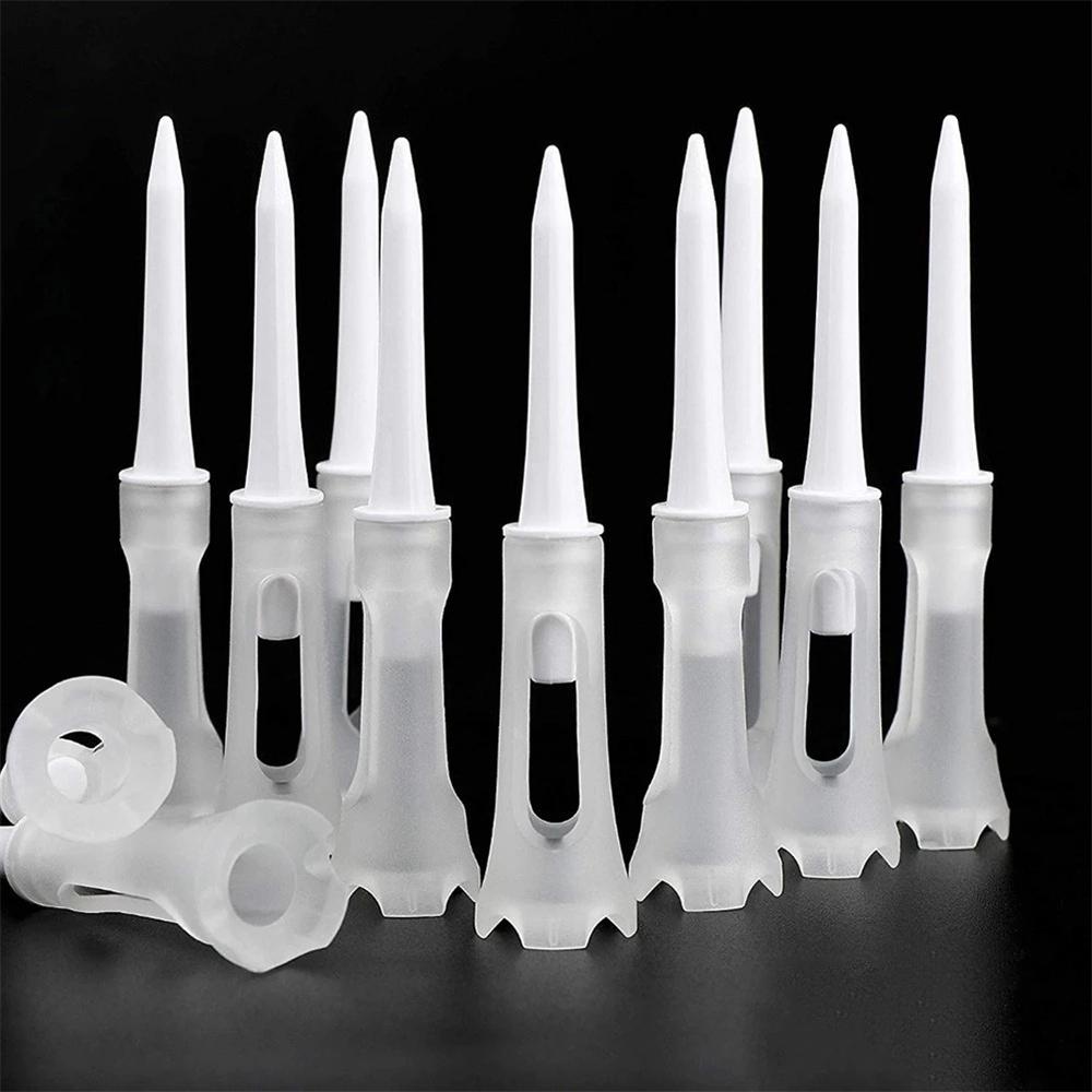 QUINTON Golf Tees 83MM Plastik Aksesoris Golf Bola Holder Outdoor Tahan Rendah Latihan Golf